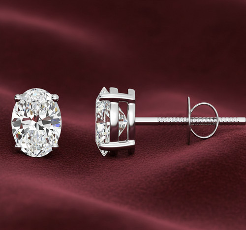 950 platinum studs - platinum,