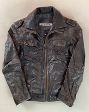 Superdry leather bomber jacket - leather,