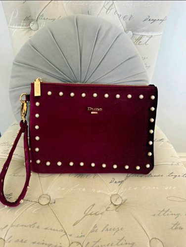 Dune burgundy velvet and - dune, pearl