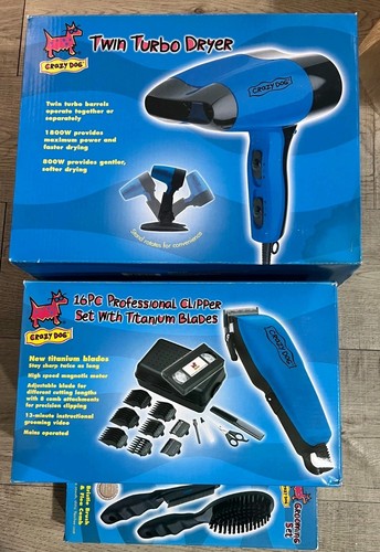 Dog grooming set clippers - dog,