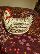 Vintage Ceramic Chicken Egg