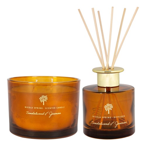 Scented candle reed diffuser - &,