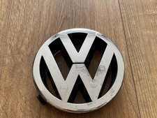 GENUINE VOLKSWAGEN VW GOLF MK5 POLO TOURAN FRONT GRILLE BADGE CHROME 1T0853601