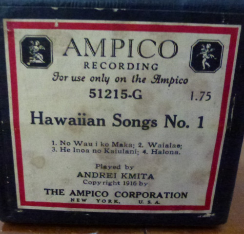 Ampico reproducing roll - reproducing,