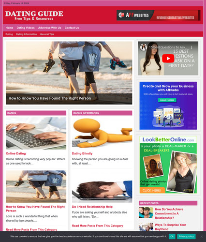 Dating tips website business - dating,