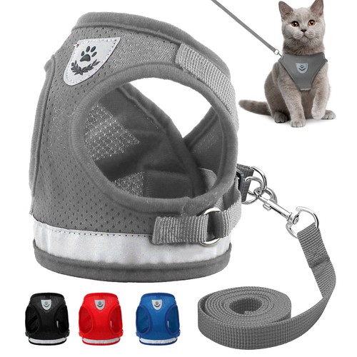 Cat walking jacket harness - walking, &