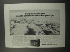 1970 Sony CRF-230 World Zone