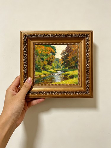 Autumn forest stream - autumn, landscape