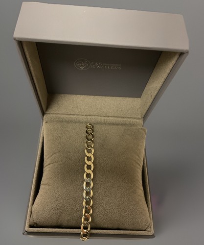9ct gold curb link - curb,