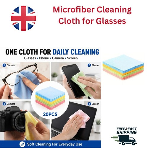 Pack glasses microfibre - 20,