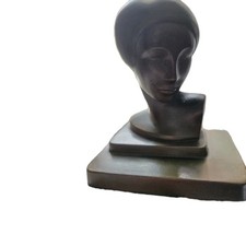 Frankart Art Deco Bronze Head