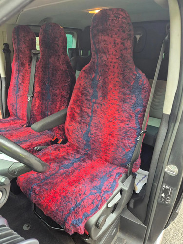 Burgundy oselet faux - faux, vw