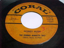 JOHNNY BURNETTE TRIO - HONEY