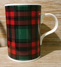 Country Tartan By WREN For Debenham's Fine Bone China Mug 10.5cm High (B.35)