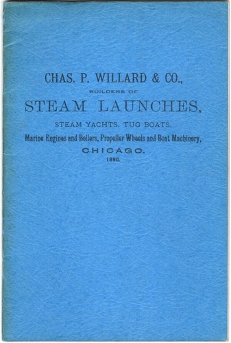 Chas willard steam launches - chas, p