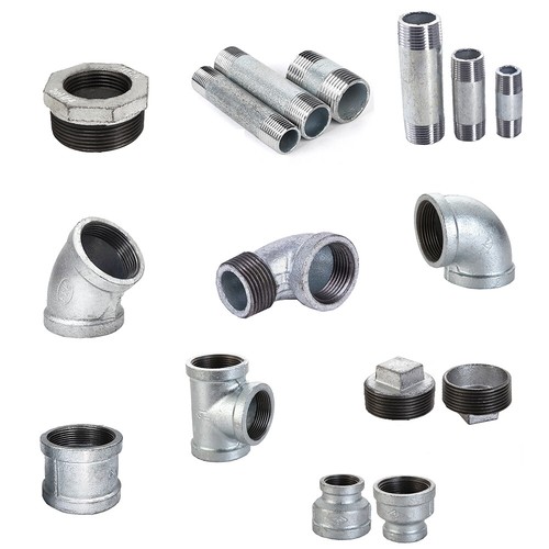 Galvanized malleable iron pipe - galvanized,
