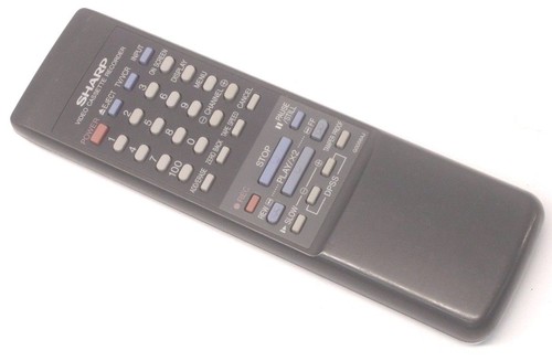 Sharp g0056aj vcr remote - sharp,