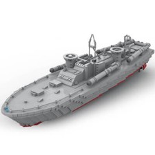 Elco 80 Stout Ship Large Scale PT Boat WWII Battleship 3523 Pieces for Aged 15+