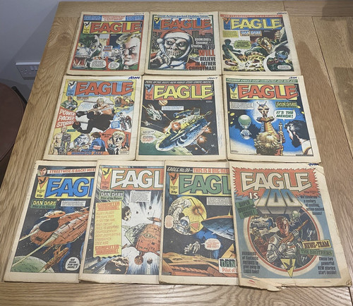 Eagle comics x10 issues - eagle,
