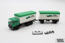 Herpa MAN F90 flatbed/curtain