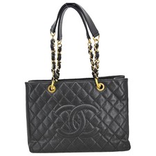 Chanel Black Calfskin Grand