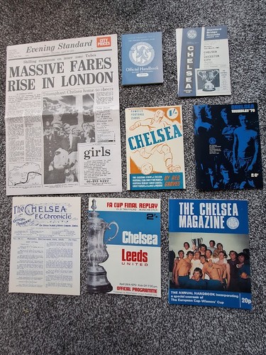 Chelsea memorabilia package - chelsea,