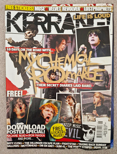 Kerrang 1165 my chemical - kerrang!, #1165