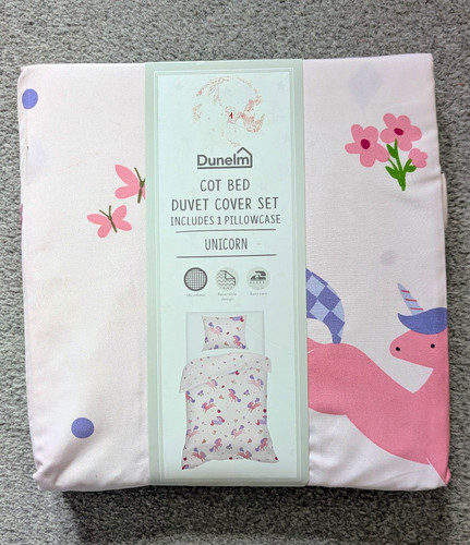 Dunelm unicorn cot bed - unicorn,