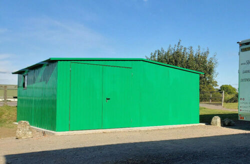 Secure shed 18x18ft for car - shed,