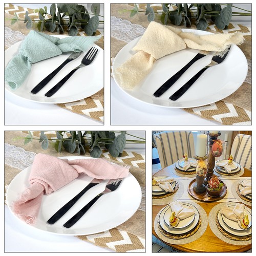 Fabric napkins wedding - fabric,