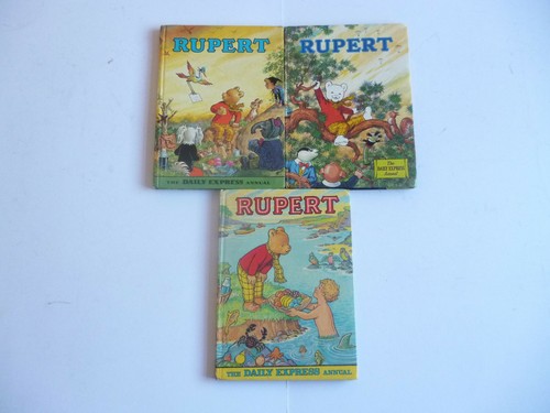 Lot rupert annuals 1972 - 3,