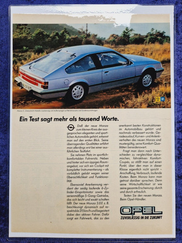 Opel monza original - opel,