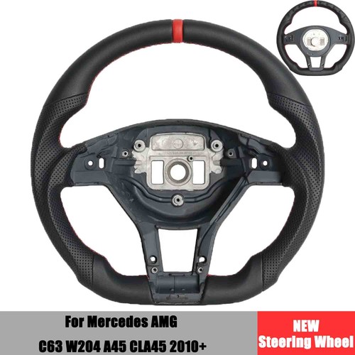 Full leather steering wheel - leather,