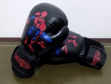 Spiderman Be Smart Kids Boxing Gloves in Black