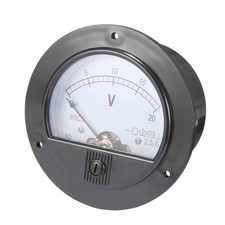 DC 0-20V Round Analogue Panel