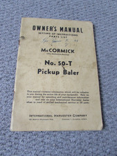 @McCormick-Deering No 50-T Pickup Baler Owner's  Manual, Setting Up Instruction@