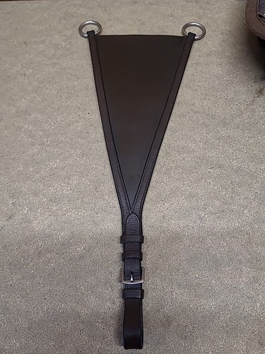 Shires english leather bib - ,