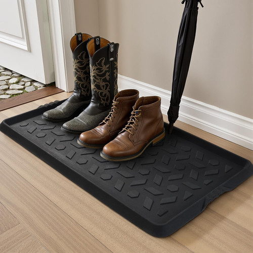 Durable rubber boot tray - tray, and