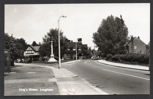 Postcard loughton essex war - postcard,