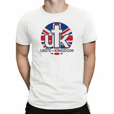 Unite The Kingdom Union Jack Adult Kids T-Shirt British Pride Patriotic Xmas