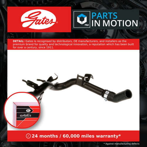 Radiator hose fits peugeot - radiator, 206