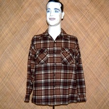 Vintage 1950s-1960s Brown Wool