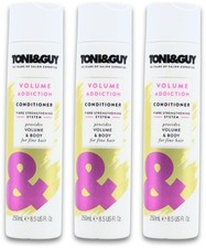 Toni & Guy Volume Addiction Conditioner 250ml X 3