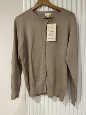 Ladies Gold Combo Cardigan By