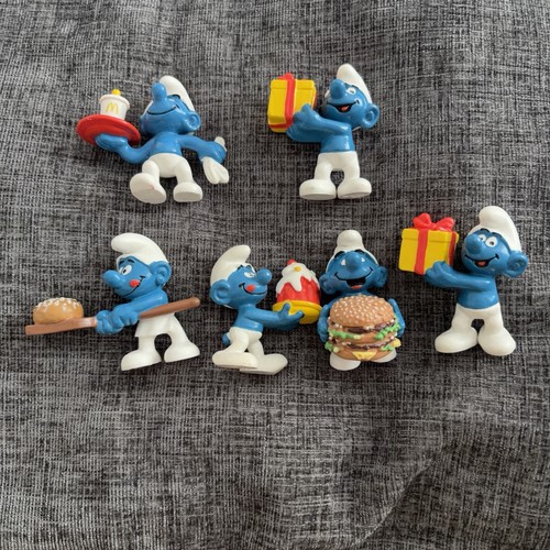 Vintage 1996 mcdonalds smurfs - vintage,