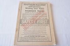 1939 Southern Railway Working