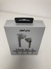 Defunc White Wireless Bluetooth Earphones 