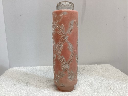 Vintage pink clear glass - vintage,
