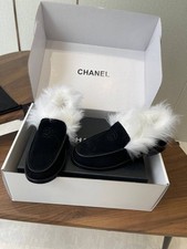 Chanel Women’s Black Suede