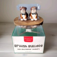 British Bulldog Porcelain Salt